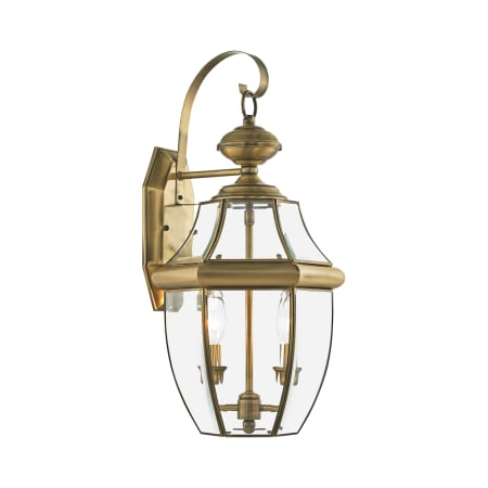 A large image of the Livex Lighting 2251 Antique Brass