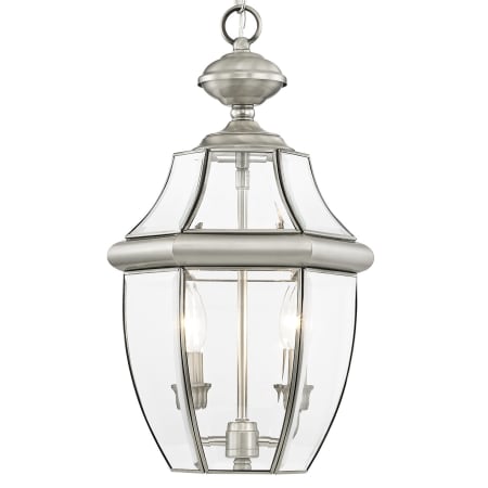 A large image of the Livex Lighting 2255 Brushed Nickel