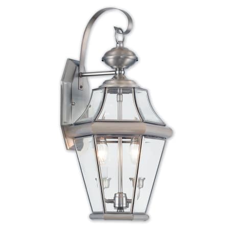 A large image of the Livex Lighting 2261 Brushed Nickel