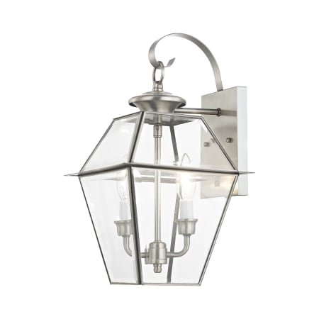 A large image of the Livex Lighting 2281 Brushed Nickel