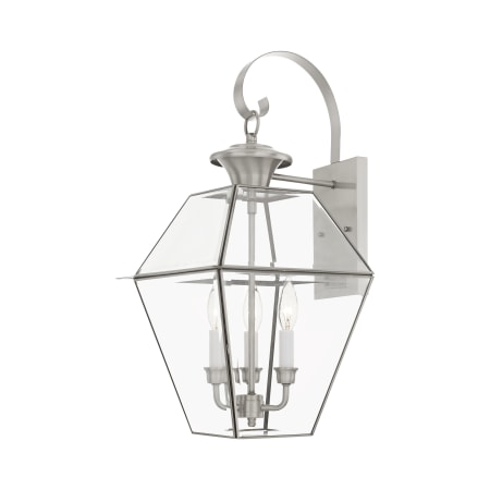 A large image of the Livex Lighting 2381 Brushed Nickel