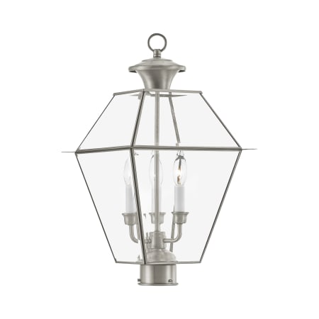 A large image of the Livex Lighting 2384 Brushed Nickel