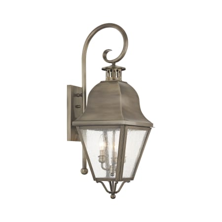 A large image of the Livex Lighting 2555 Vintage Pewter