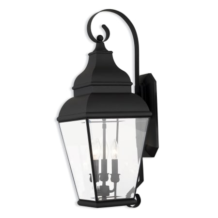 A large image of the Livex Lighting 2593 Black