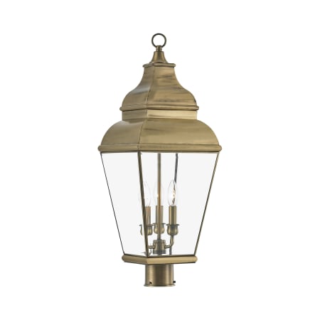 A large image of the Livex Lighting 2594 Antique Brass