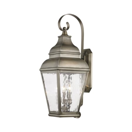 A large image of the Livex Lighting 2605 Vintage Pewter