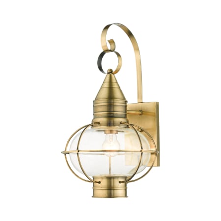 A large image of the Livex Lighting 26904 Antique Brass