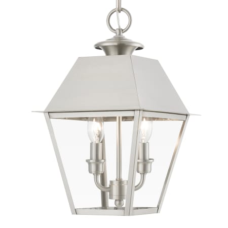 A large image of the Livex Lighting 27217 Brushed Nickel