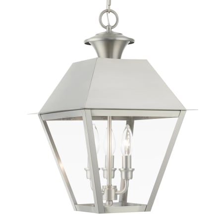 A large image of the Livex Lighting 27220 Brushed Nickel