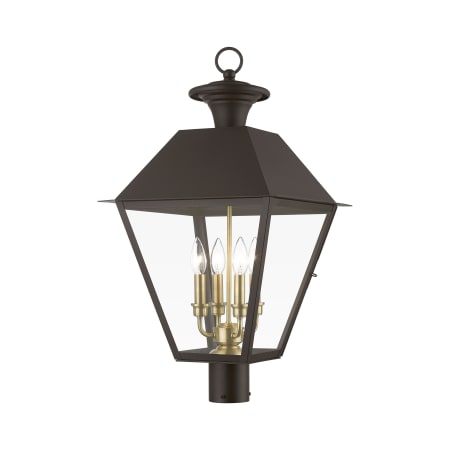 A large image of the Livex Lighting 27223 Bronze / Antique Brass Finish Cluster