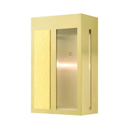 A large image of the Livex Lighting 27413 Satin Brass