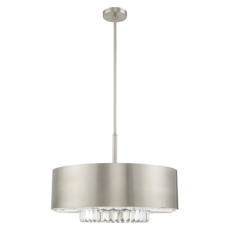 A large image of the Livex Lighting 40020 Alternate Angle (Brushed Nickel)