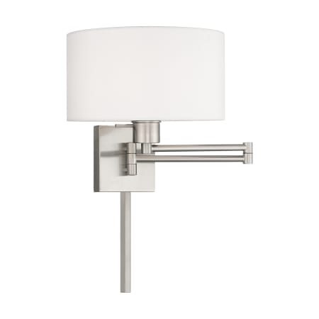 A large image of the Livex Lighting 40036 Brushed Nickel