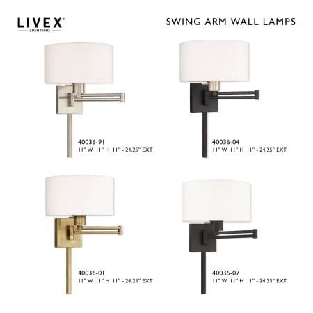 A large image of the Livex Lighting 40036 Livex Lighting-40036-Collection Image