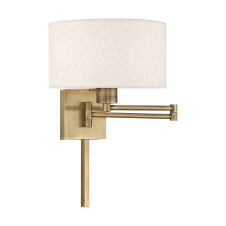 A large image of the Livex Lighting 40037 Antique Brass