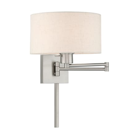 A large image of the Livex Lighting 40037 Brushed Nickel