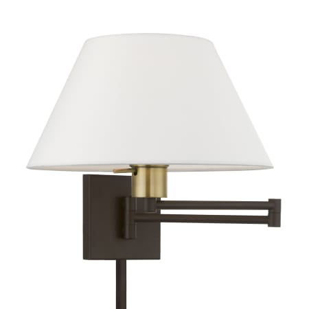 A large image of the Livex Lighting 40039 Bronze / Antique Brass Accent