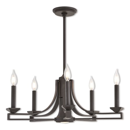 A large image of the Livex Lighting 40055 Bronze