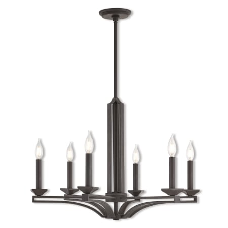 A large image of the Livex Lighting 40056 Bronze