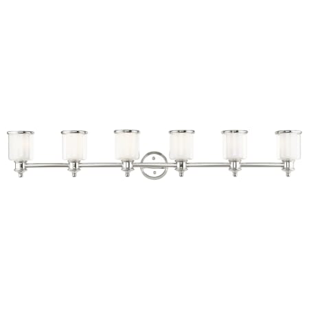 A large image of the Livex Lighting 40216 Polished Nickel