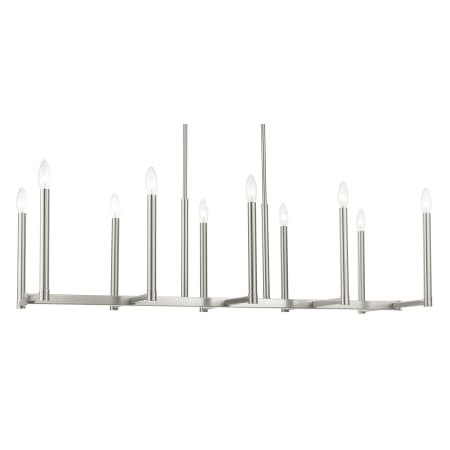 A large image of the Livex Lighting 40259 Brushed Nickel
