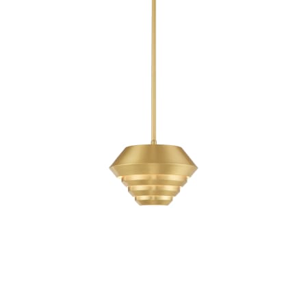 A large image of the Livex Lighting 40401 Satin Brass