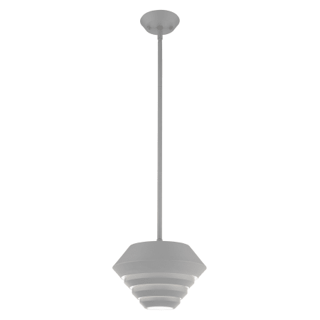 A large image of the Livex Lighting 40401 Alternate Angle (Nordic Gray)