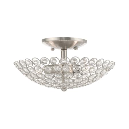 A large image of the Livex Lighting 40441 Brushed Nickel