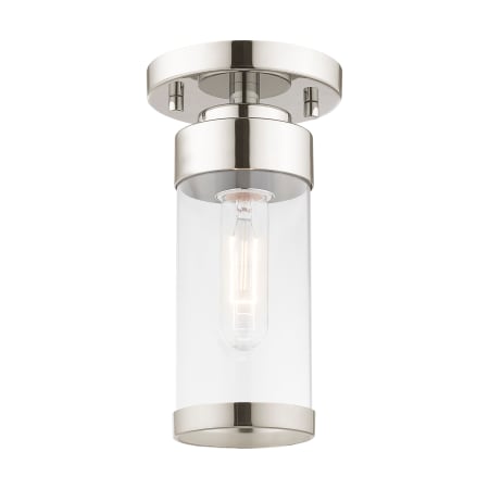 A large image of the Livex Lighting 40480 Polished Chrome