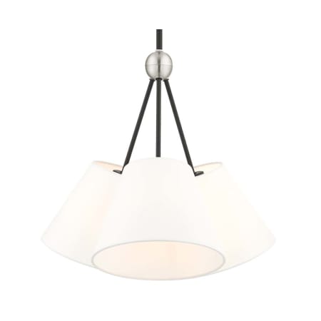 A large image of the Livex Lighting 40563 Black