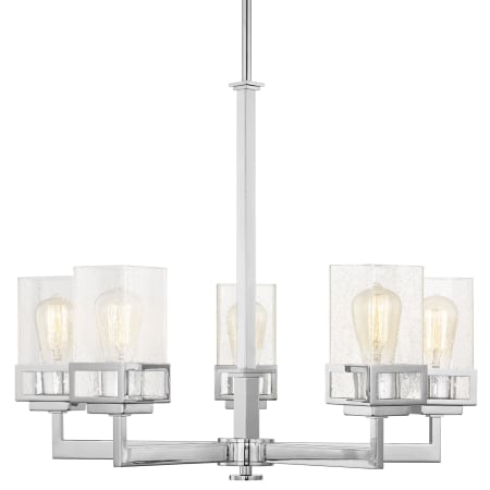 A large image of the Livex Lighting 40595 Polished Chrome