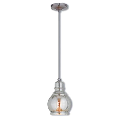 A large image of the Livex Lighting 40604 Brushed Nickel