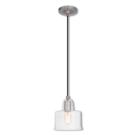 A large image of the Livex Lighting 40606 Brushed Nickel