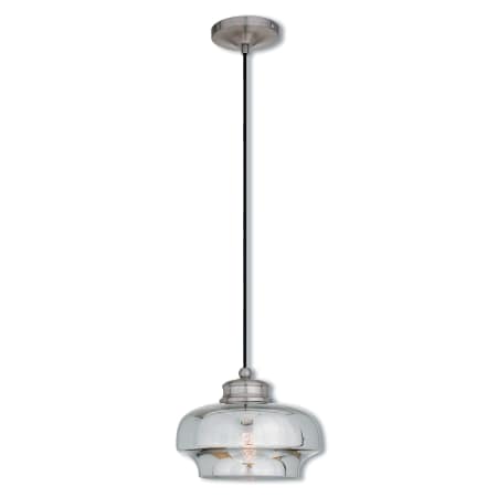 A large image of the Livex Lighting 40607 Brushed Nickel