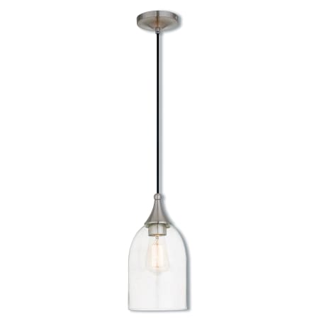 A large image of the Livex Lighting 40608 Brushed Nickel