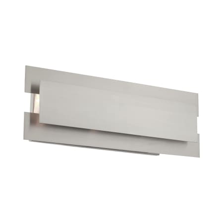 A large image of the Livex Lighting 40693 Brushed Nickel