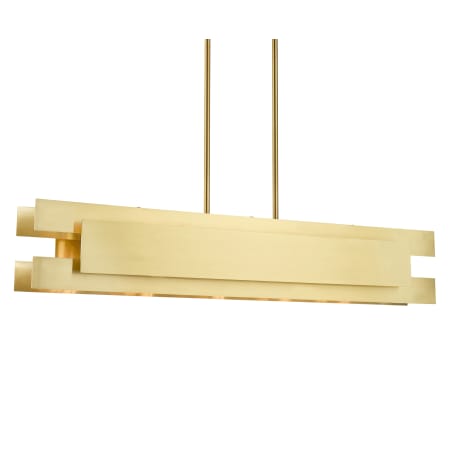 A large image of the Livex Lighting 40695 Satin Brass