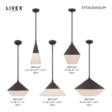 A large image of the Livex Lighting 40714 Livex Lighting 40714