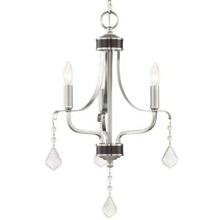 A large image of the Livex Lighting 40783 Brushed Nickel