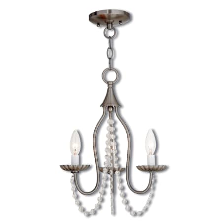 A large image of the Livex Lighting 40793 Brushed Nickel