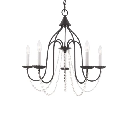 A large image of the Livex Lighting 40795 Black