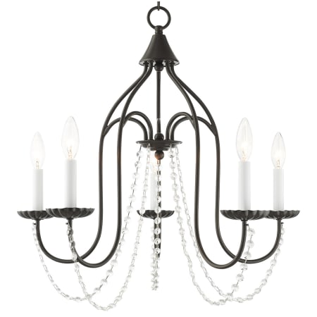 A large image of the Livex Lighting 40795 English Bronze