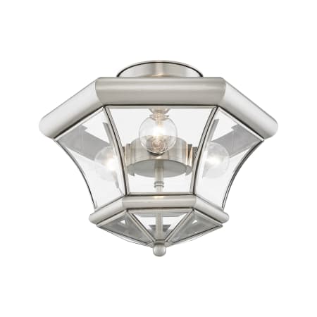 A large image of the Livex Lighting 4083 Brushed Nickel