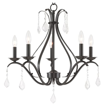 A large image of the Livex Lighting 40845 English Bronze