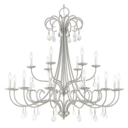 A large image of the Livex Lighting 40870 Brushed Nickel