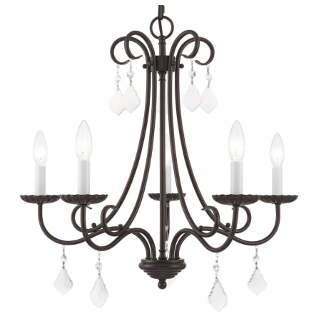 A large image of the Livex Lighting 40875 English Bronze