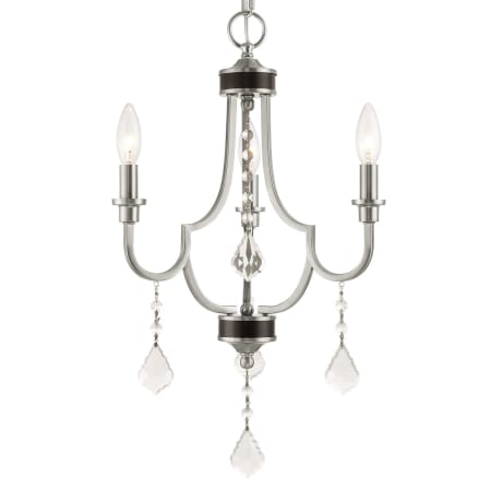 A large image of the Livex Lighting 40883 Brushed Nickel