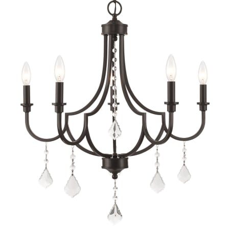 A large image of the Livex Lighting 40885 English Bronze