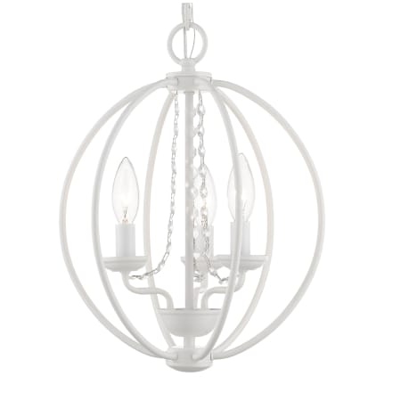 A large image of the Livex Lighting 40913 White