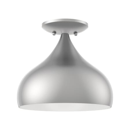 A large image of the Livex Lighting 40980 Brushed Nickel
